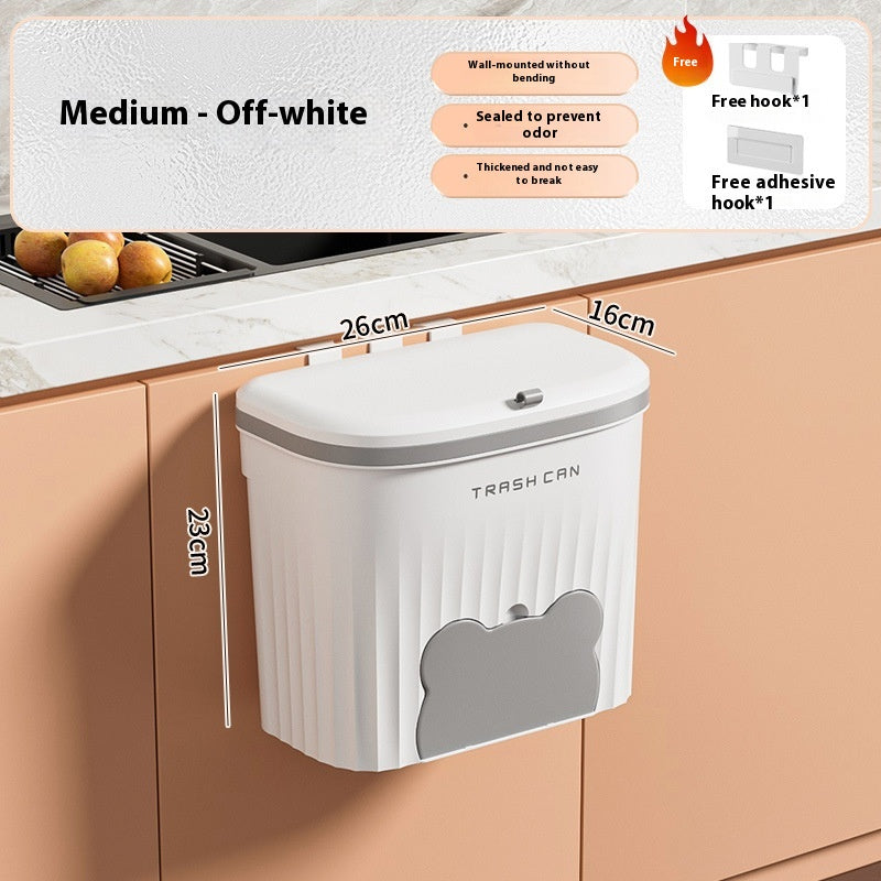π₯ Wall-Mounted Trash Bin with Lid β¨