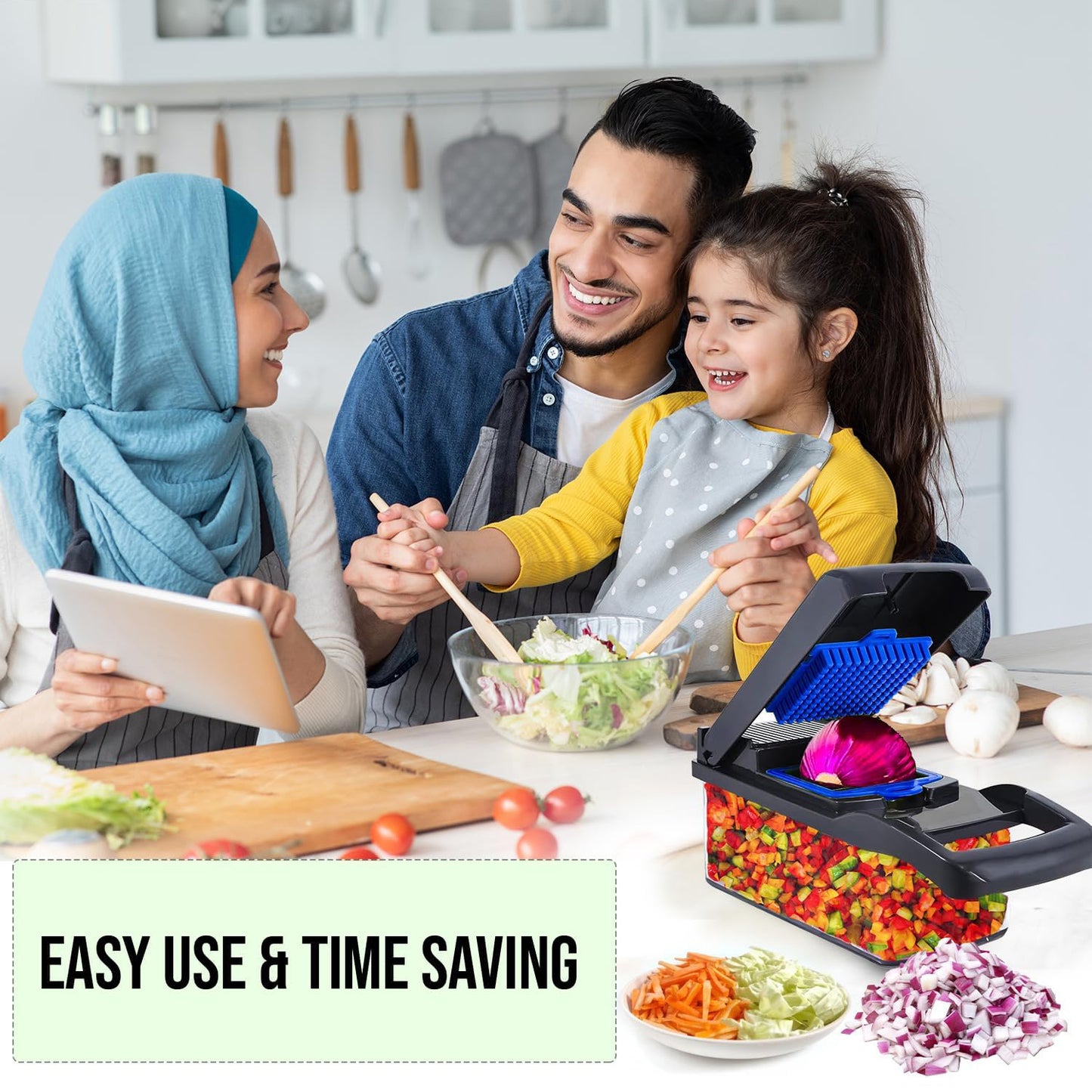 π₯ 16-in-1 Multi-Function Veggie Slicer β¨