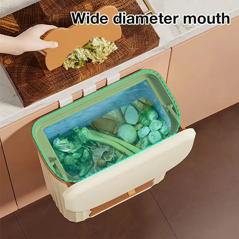 π₯ Wall-Mounted Trash Bin with Lid β¨