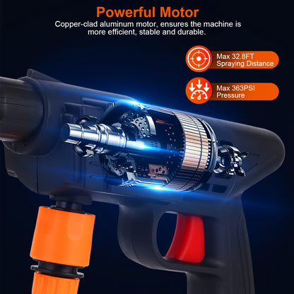 🔥 Rechargeable Cordless Pressure Washer ✨