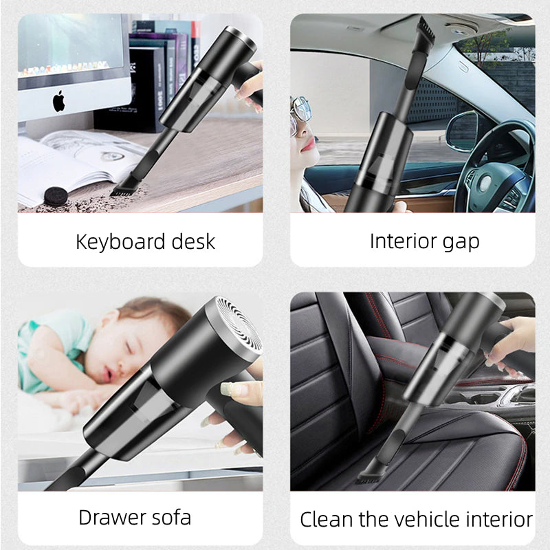 🔥 Portable Handheld Vacuum Cleaner ✨