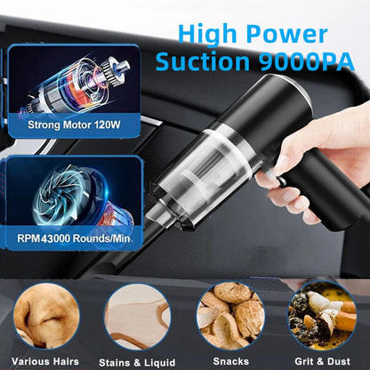🔥 Portable Handheld Vacuum Cleaner ✨