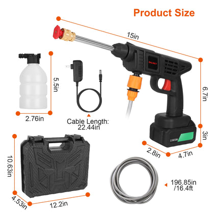🔥 Rechargeable Cordless Pressure Washer ✨