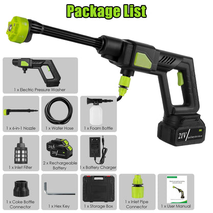 🔥 Rechargeable Cordless Pressure Washer ✨