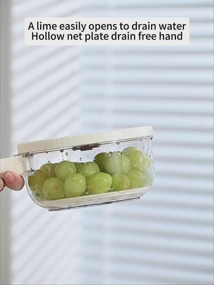 🔥 3-in-1 Fruit & Vegetable Drain Basket ✨