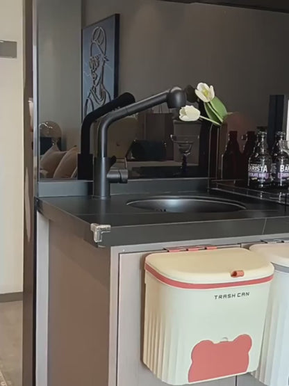 🔥 Wall-Mounted Trash Bin with Lid ✨